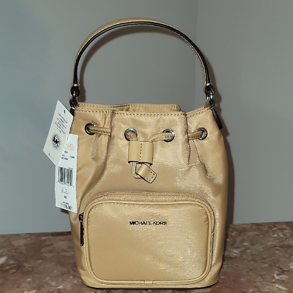 Michael Kors Handbags - Michael Kors Peanut Brown (Tan) Bucket Messenger Bag or Shoulder Bag